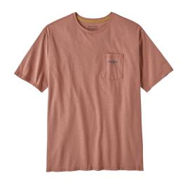 Patagonia T-Shirt Boardshirt Logo Pocket Responsibili-Tee® Sienna Clay - 1