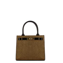 Borbonese Mini Borsa a mano Out Of Office OP Naturale Nero - 1