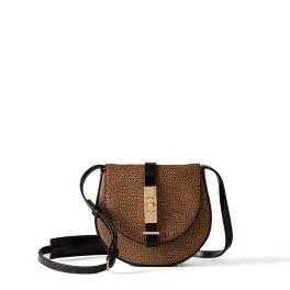 Borbonese Mini Borsa a tracolla Out Of Office OP Naturale Nero - 1