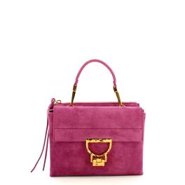 Coccinelle Minibag Arlettis Suede Droplet Pulp Pink - 1