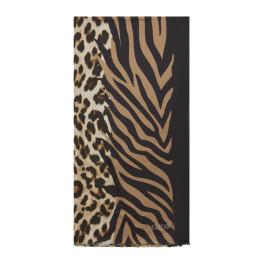 Guess Stola Animalier Brown - 1