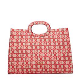 Liu Jo Shopping Bag L Jacquard con Logo Folly - 1