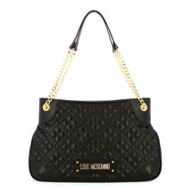 Love Moschino Shopper Shiny Quilted Nero - 1