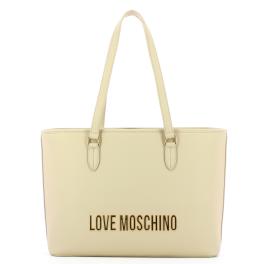 Love Moschino Shopper Eco-Friendly con logo Avorio - 1