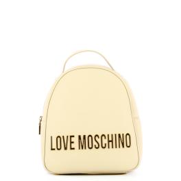 Love Moschino Zaino Eco-Friendly con logo Avorio - 1