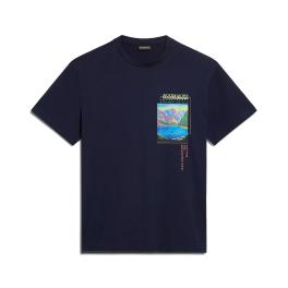 Napapijri T-Shirt Canada Blu Marine - 1