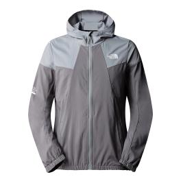 The North Face Giacca Wind Track Smoked Pearl Monument Grey - 1