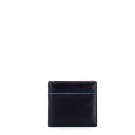 Piquadro Portafoglio con porta Dollari Blue Square Revamp - 1