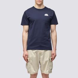 SUND T-Shirt con taschino Navy - 1