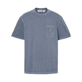 Timberland T-Shirt Merrymack River Chest Pocket Dark Sapphire - 1