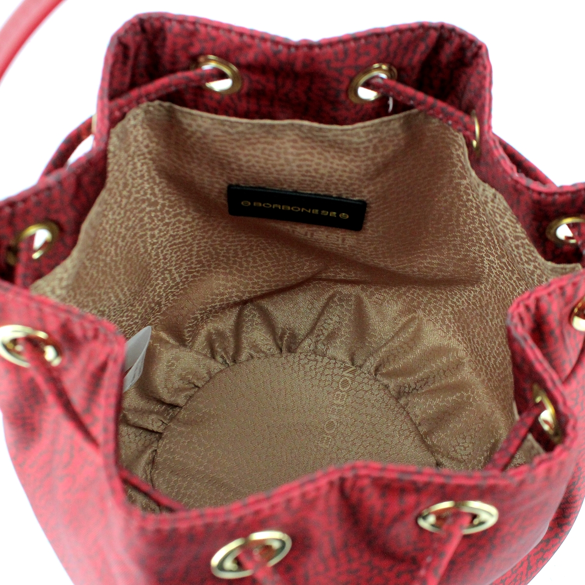 Small Drawstring Bucket Jet Borbonese | Bagalier.com