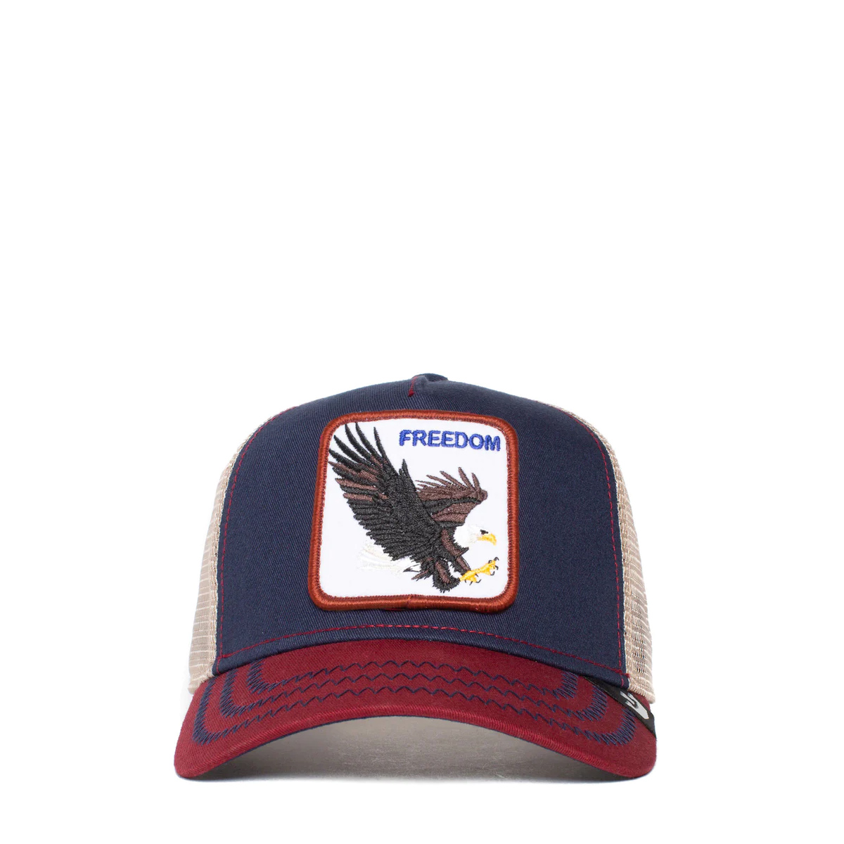 Cappellino Trucker Goorin Bros. Freedom Eagle - Blu Scuro, Taglia Unica Regolabile