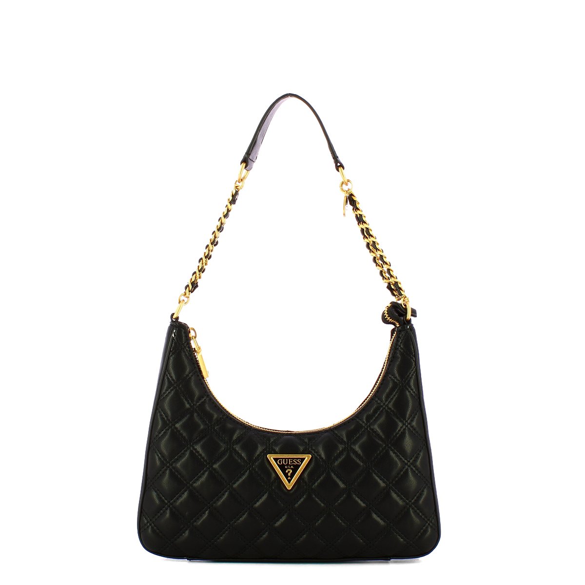Borsa Per Laptop Guess Originale – Trapuntata Nera 16″ – Finta Pelle Con Logo 4G E Tracolla