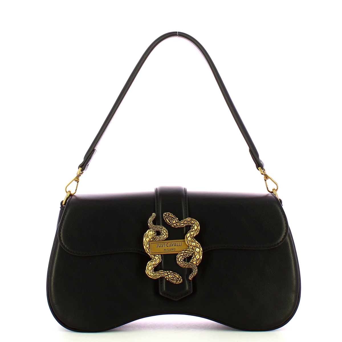 Borsa a mano CAVALLI CLASS by ROBERTO CAVALLI donna nera con manico superiore