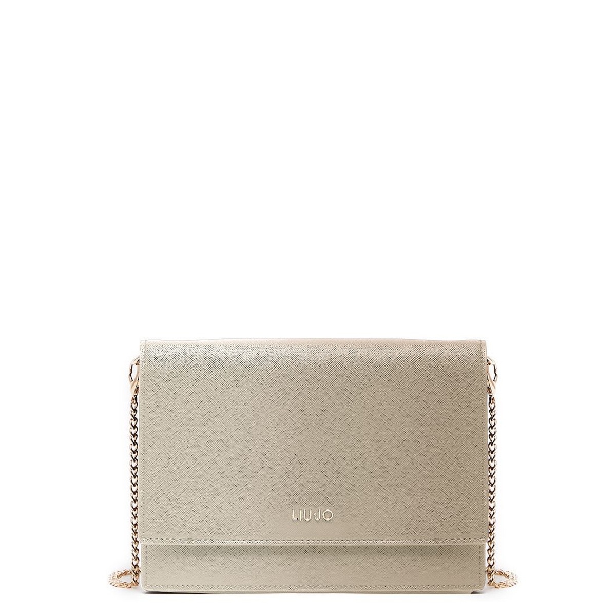 Pochette Liu Jo Con Logo Grande E Manico A Catena, Elegante E Pratica