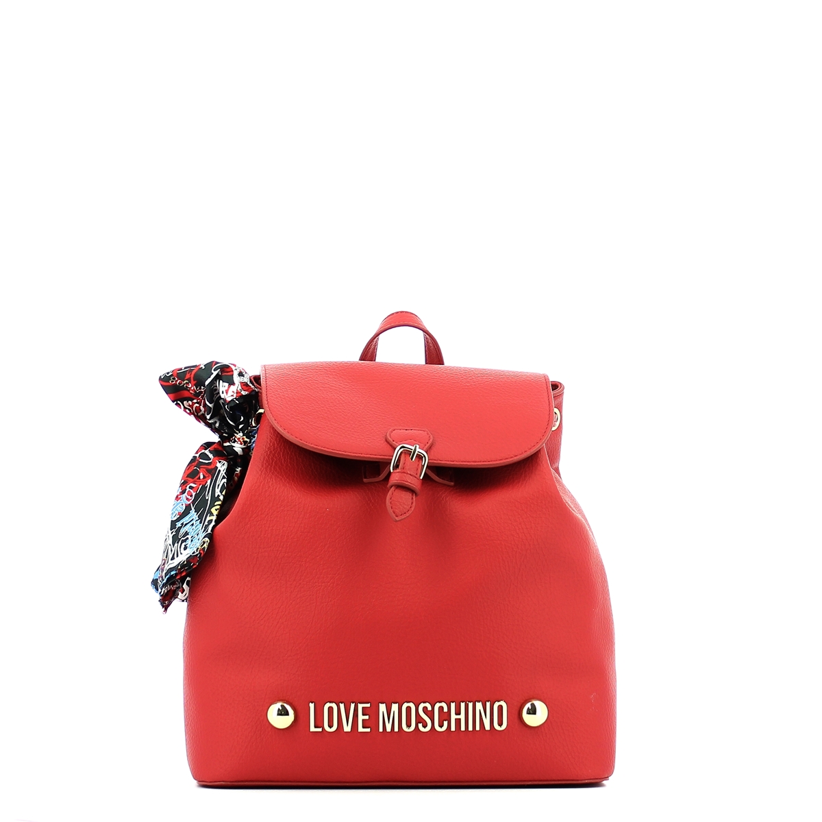 Backpack with scarf Love Moschino, woman accessory in 