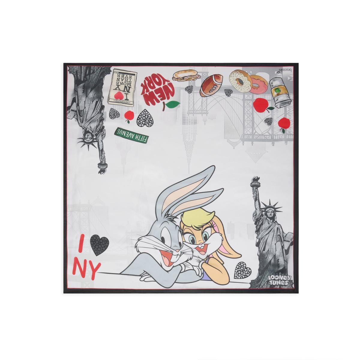 Carré De Soie (foulard Gavroche) BRACCIALINI - Occasion - Multicolore - Soie
