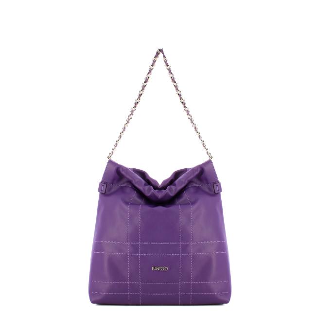 Iuntoo Borsa a spalla Piccola Accattivante Viola - 1