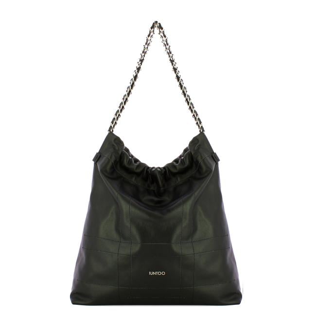Iuntoo Borsa a spalla Grande Accattivante Nero - 1