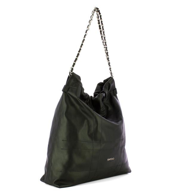 Iuntoo Borsa a spalla Grande Accattivante Nero - 2