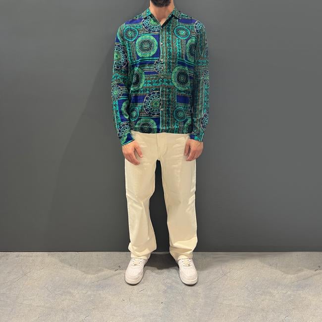 Camicia Long Sleeve Shirt Oasis Green