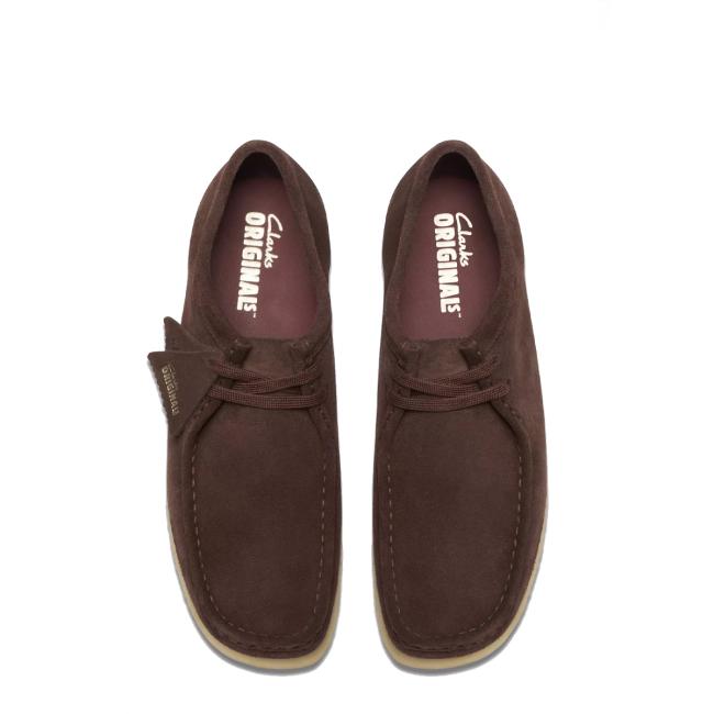 Scarpa Wallabee Dark Brown Suede