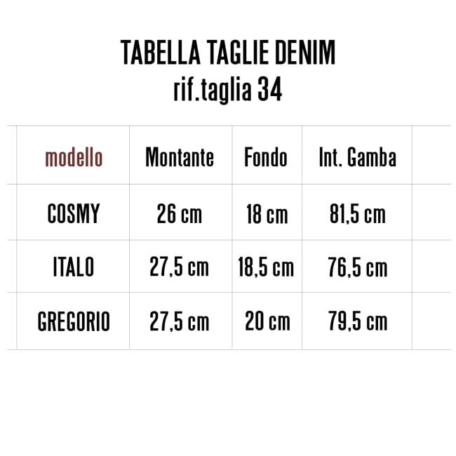 Tela Genova Jeans Italo 3F Blu - 3