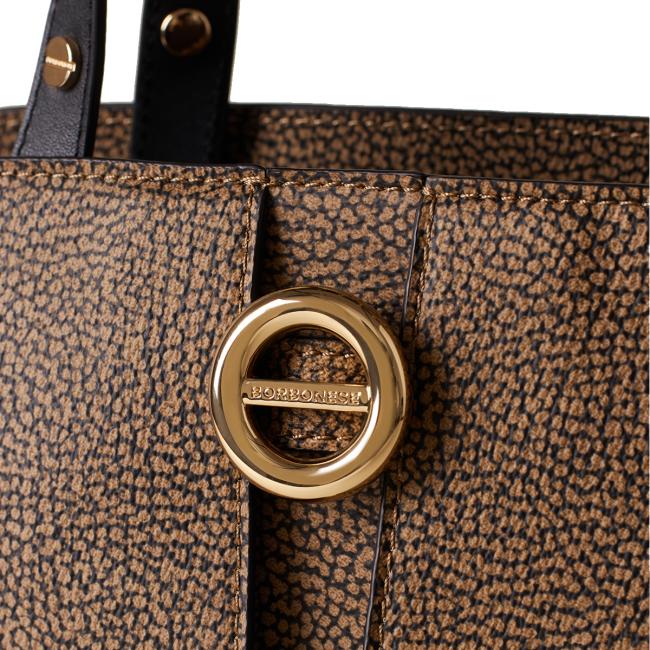 Bauletto Medium OP Naturale Nero-5