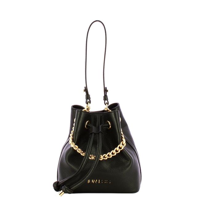 Nodo Armonia Nero Bucket Bag-1