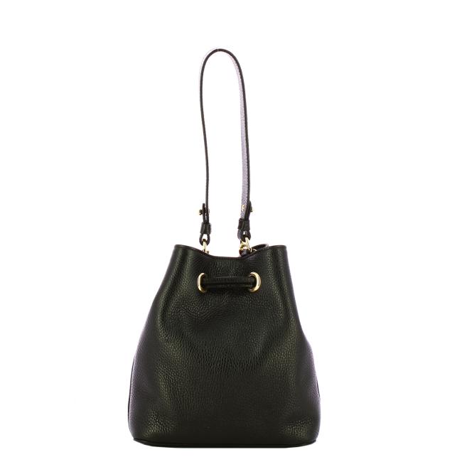 Nodo Armonia Nero Bucket Bag-3
