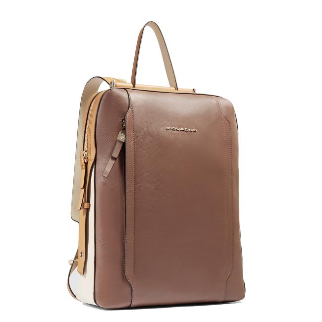 Circle 14" Marrone Beige Laptop Backpack-2