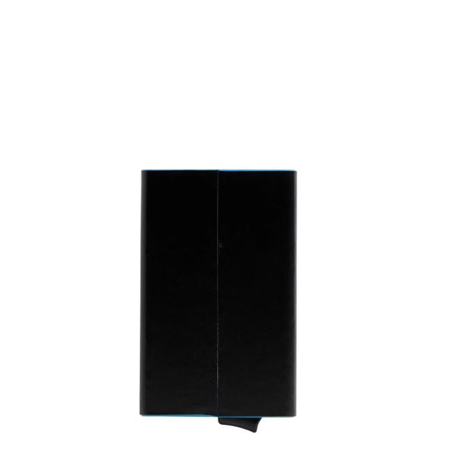 Card Holder with Sliding System Blue Square