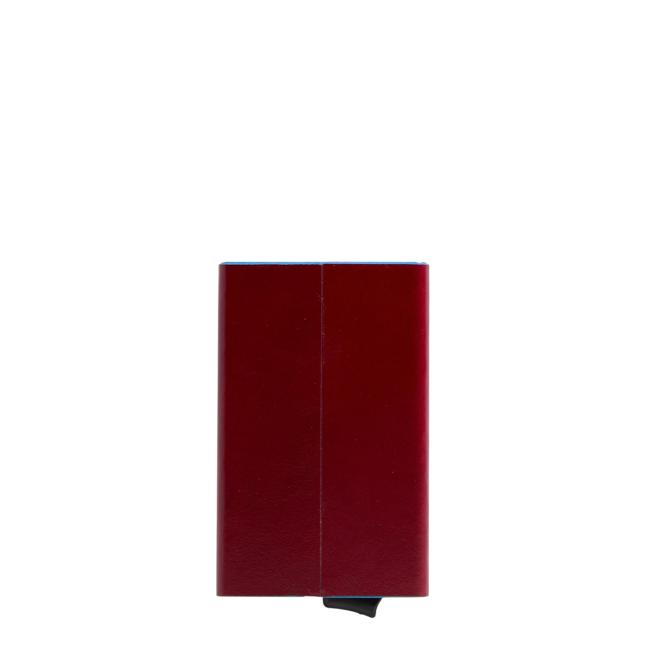 Card Holder with Sliding System Blue Square