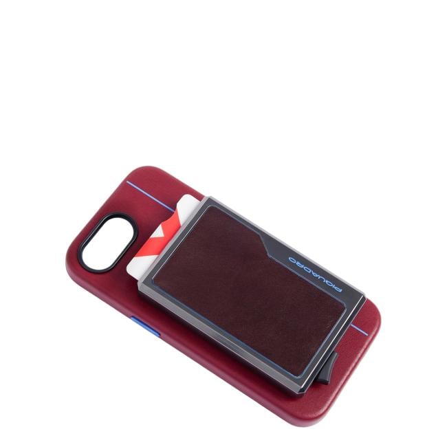 Blue Square cardholder Magsafe Mogano