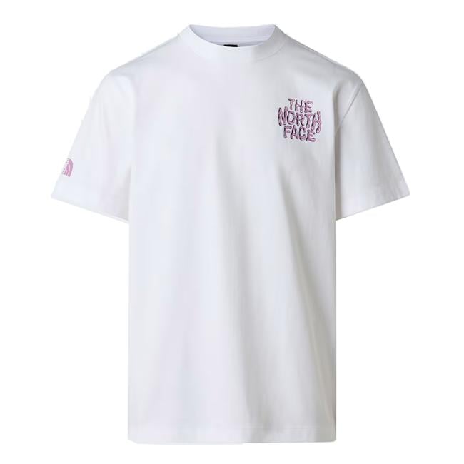T-Shirt Drip Logo Relaxed TNF White