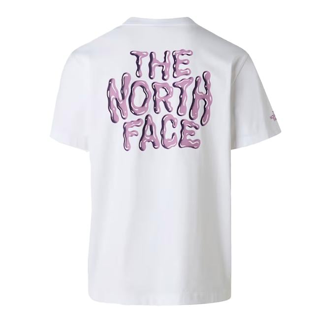 T-Shirt Drip Logo Relaxed TNF White