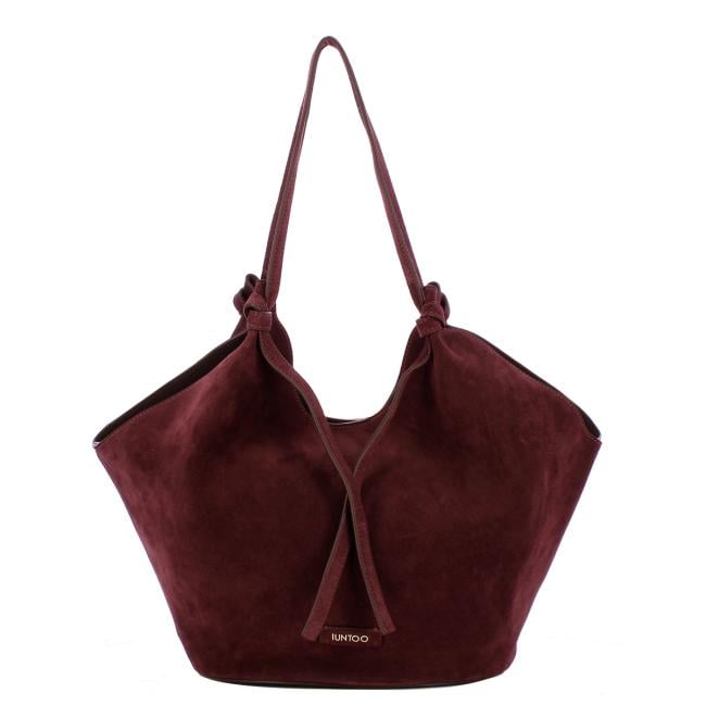 Iuntoo Shopper Chiaravalle Burgundy