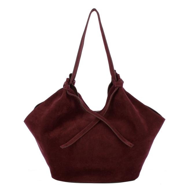 Iuntoo Shopper Chiaravalle Burgundy