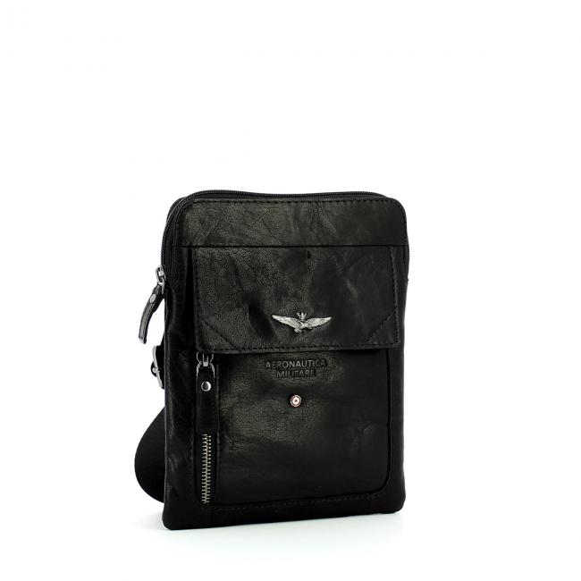 Aeronautica Militare Borsello sottile Mini in pelle - 2