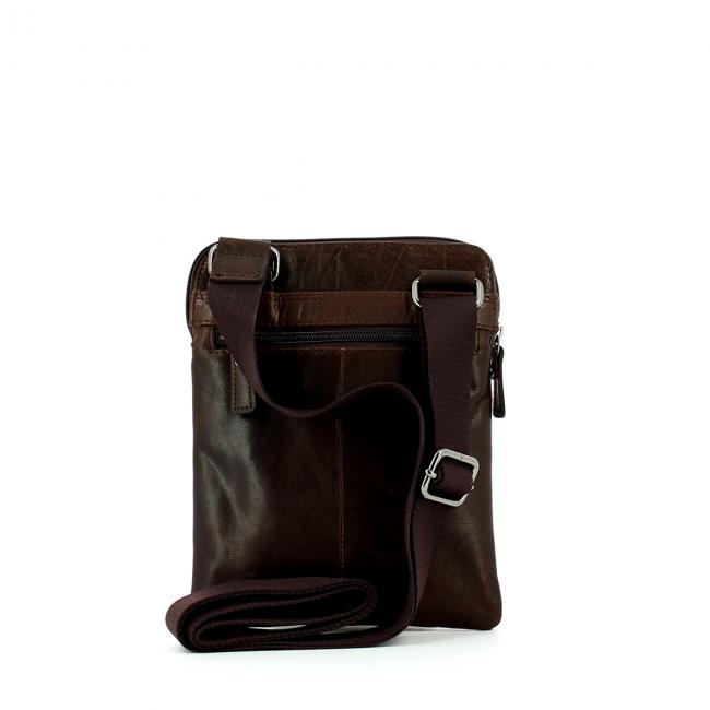 Aeronautica Militare Borsello sottile Mini in pelle - 3