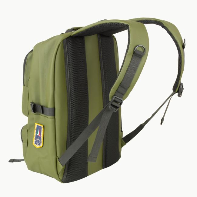Aeronautica Militare Zaino Patch Porta PC Verde - 3