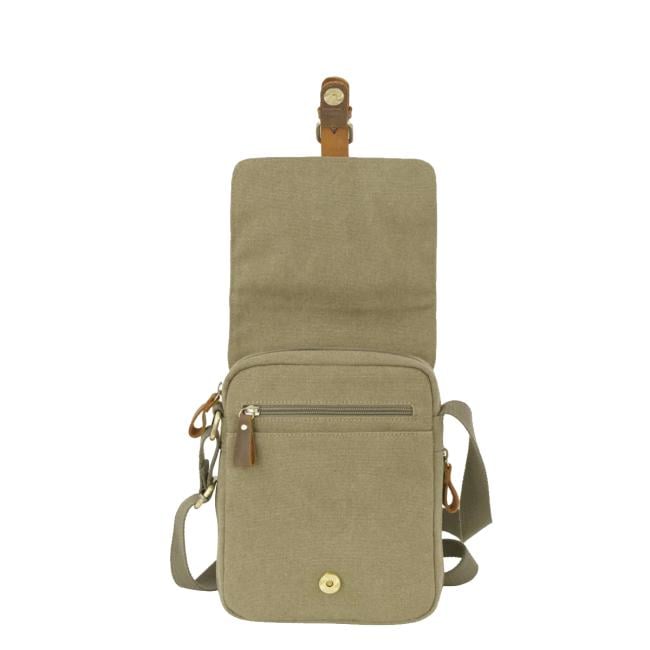 Aeronautica Militare Tracolla Canvas Verde - 4