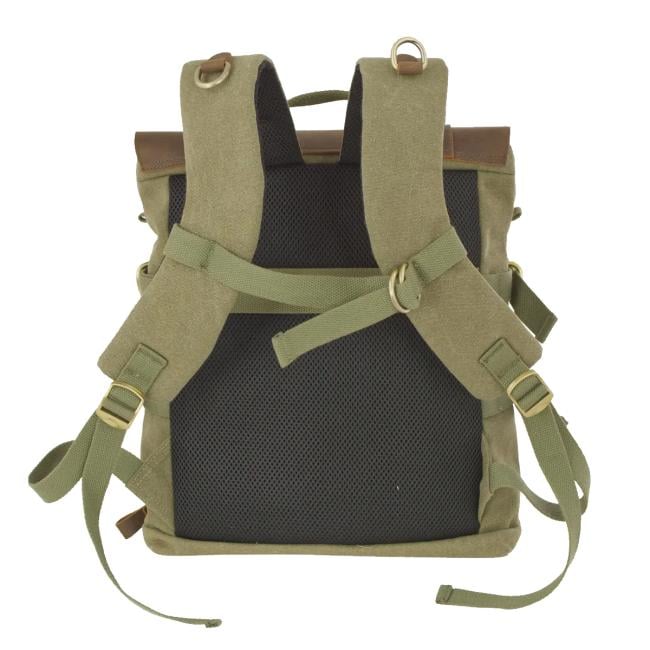 Aeronautica Militare Zaino Canvas Verde - 4