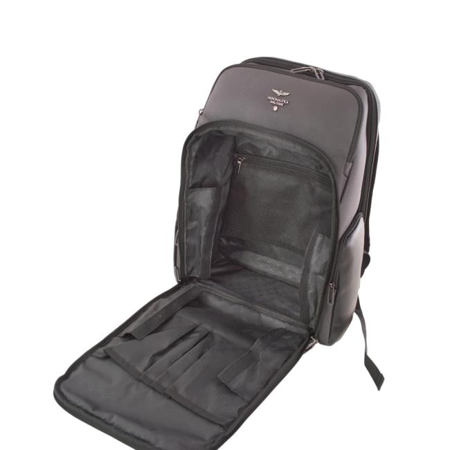 Aeronautica Militare Zaino Typhoon Grigio Nero - 2