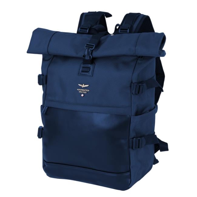 Aeronautica Militare Zaino Typhoon Roll-Up Blue - 1