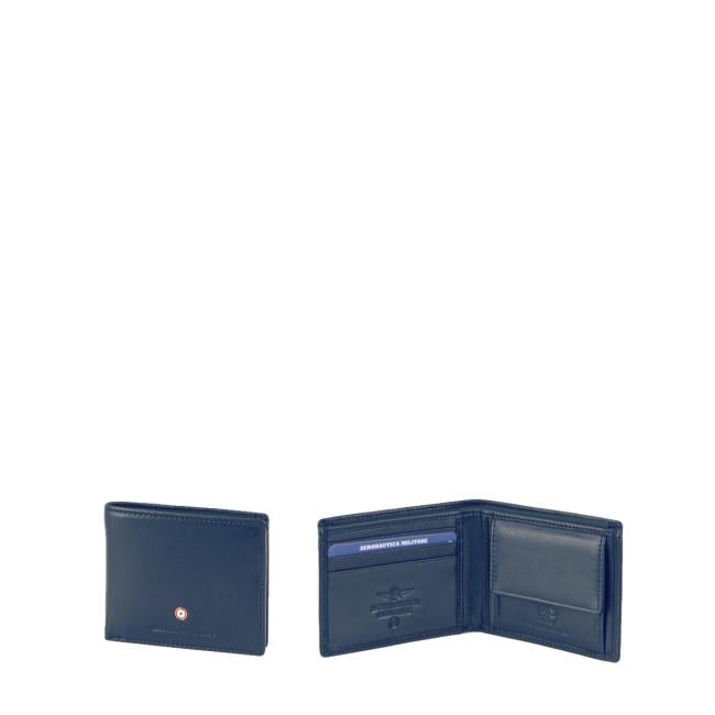 Aeronautica Militare Portafoglio New Plate Blue - 1