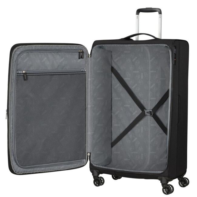 American Tourister Trolley Grande Aerospin Spinner Exp. 80 cm Black - 4