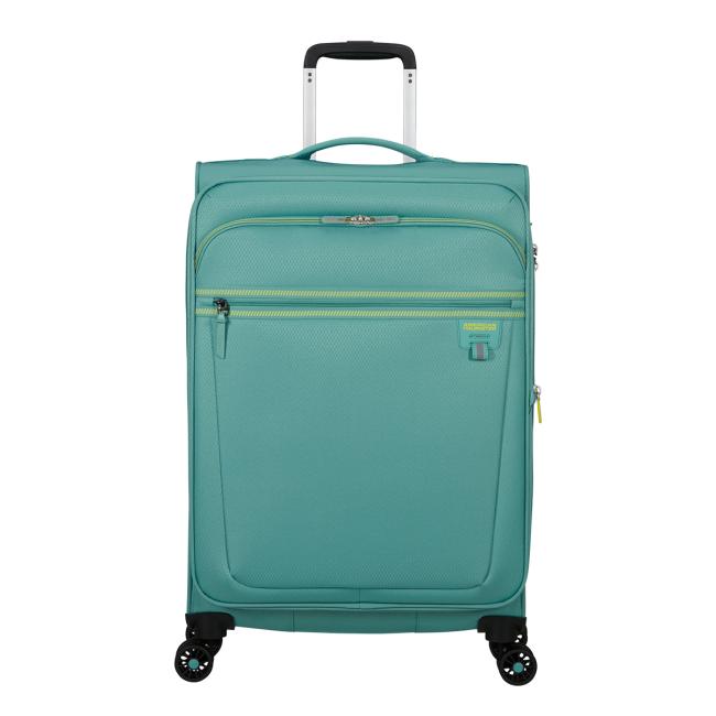 American Tourister Trolley Medio Aerospin Spinner Exp. 69 cm Dusty Turquoise - 1