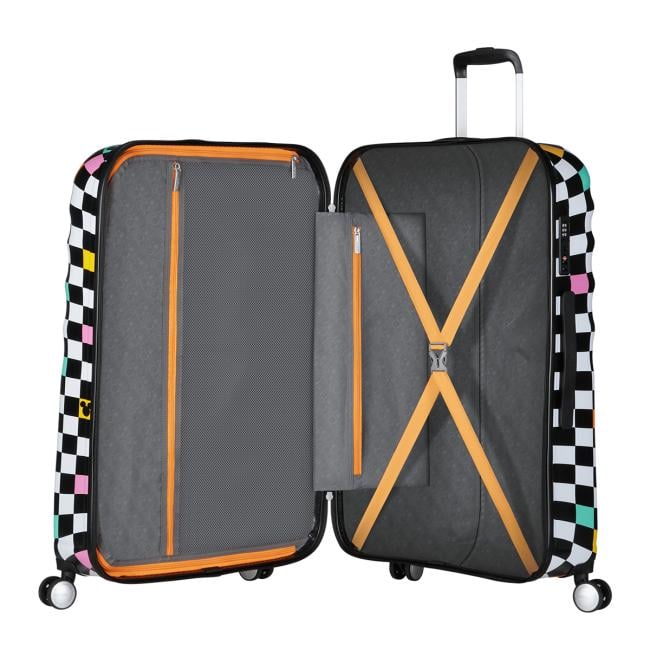American Tourister Valigia Trolley Grande Wavebreaker 77 cm Mickey Check - 3