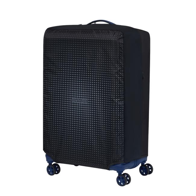 American Tourister Cover per bagagli M Black Grey - 1